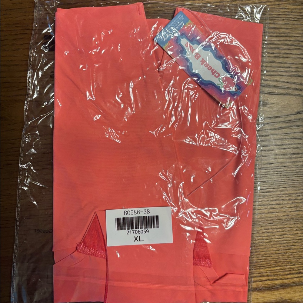 Coral Cheek Boss Panties - XL
